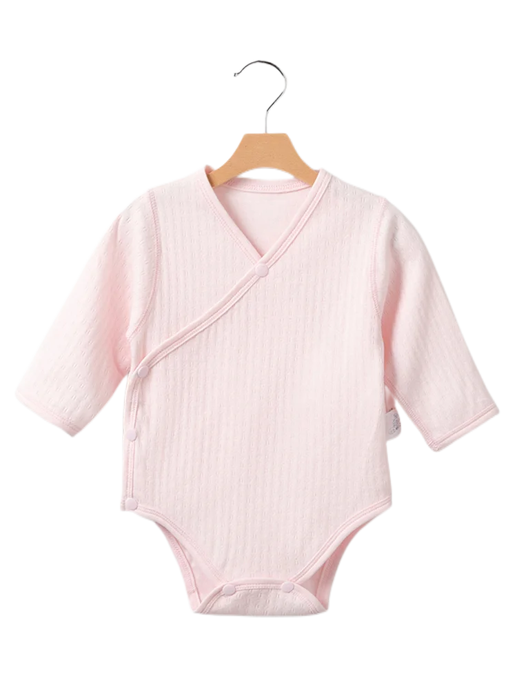 

Baby Newborn Bodysuit Clothes long-sleeved Girl Costume Kids Romper Onesie Summer Jumpsuit Infant Solid Color pajamas Playsuits