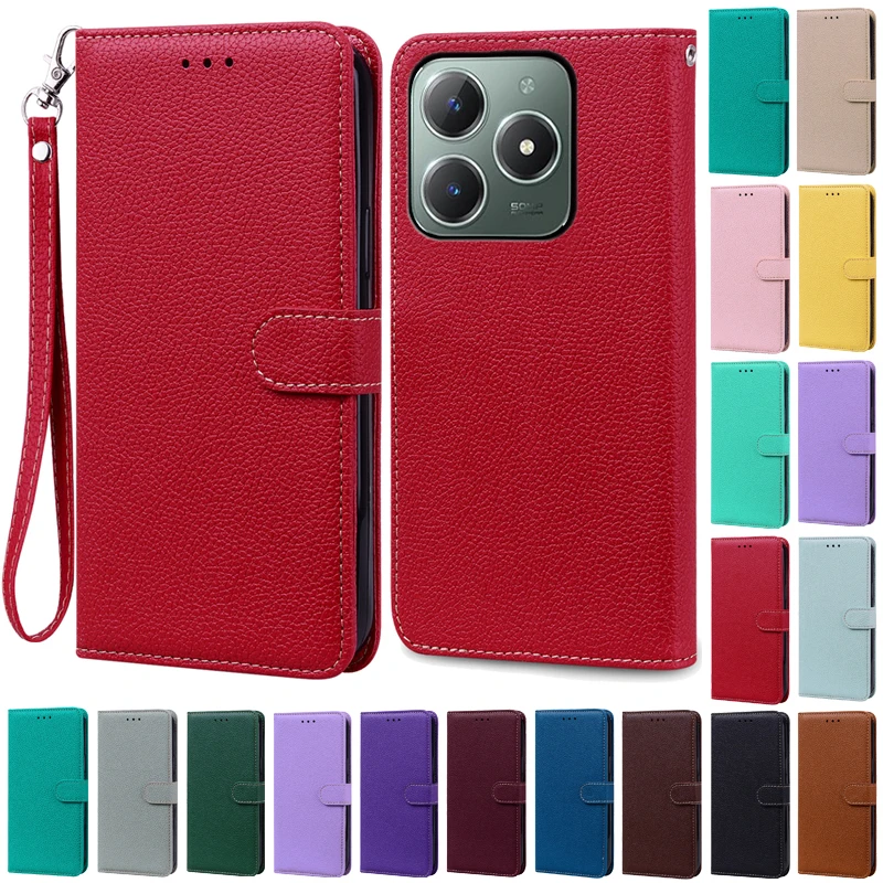 Elegant Wallet Leather Flip Case - Premium Book Cover and Protective Shell