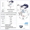 Shift chair Patient Transfer Lifter for Home Use and Facilities , Transfer to bed or sitting toilet,Foot stepping hydraulic lift 4