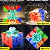 MOYU RS3M V5 Magnetic Magic Cube 3x3x3 Speedcube 3x3 Professional Maglev Ball Core Speed Puzzle 3×3 Children's Toy Cubo Magico 5