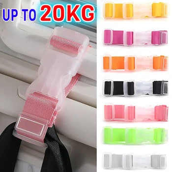 1pcs Luggage Hanging Straps Nylon Baggage Adjustable Buckle Strap Suitcase Bag Straps Belts Lock Hooks Travel Accessories