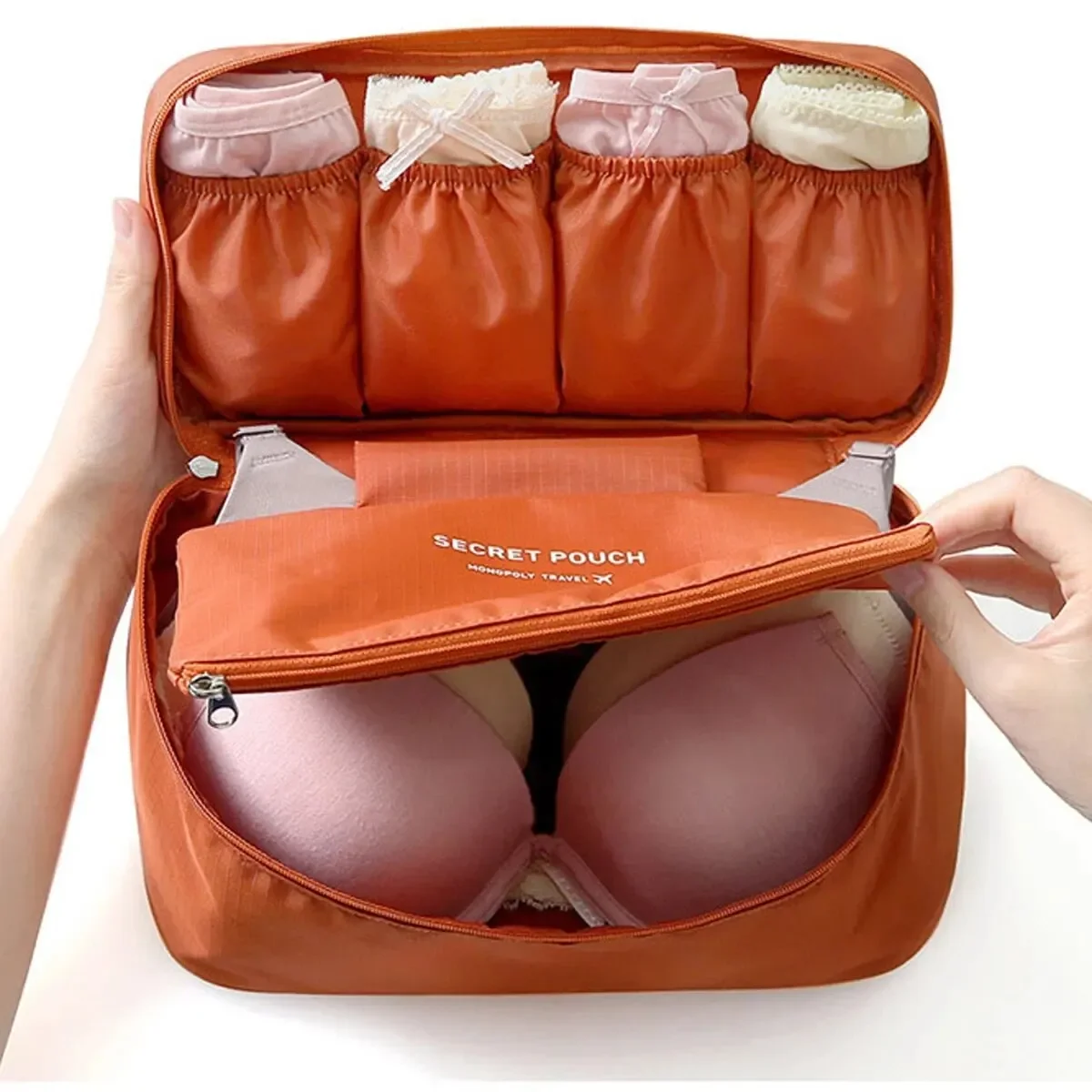 Portable Travel Storage Bag Multi-function Bra Underwear Organizer Bags Toiletry Cosmetic Case for Outdoor Travel 3