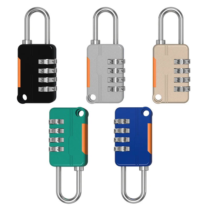 

New Concept Patchwork Color Multi-purpose Luggage Gym Cabinet Password Padlock Combination Lock Keyless Door Lock