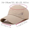Simple Solid Color Adjustable Baseball Cap Golf Camping Outdoor Travel Sun Hat Lightweight Sunshade and Quick Drying Mesh Cap 6