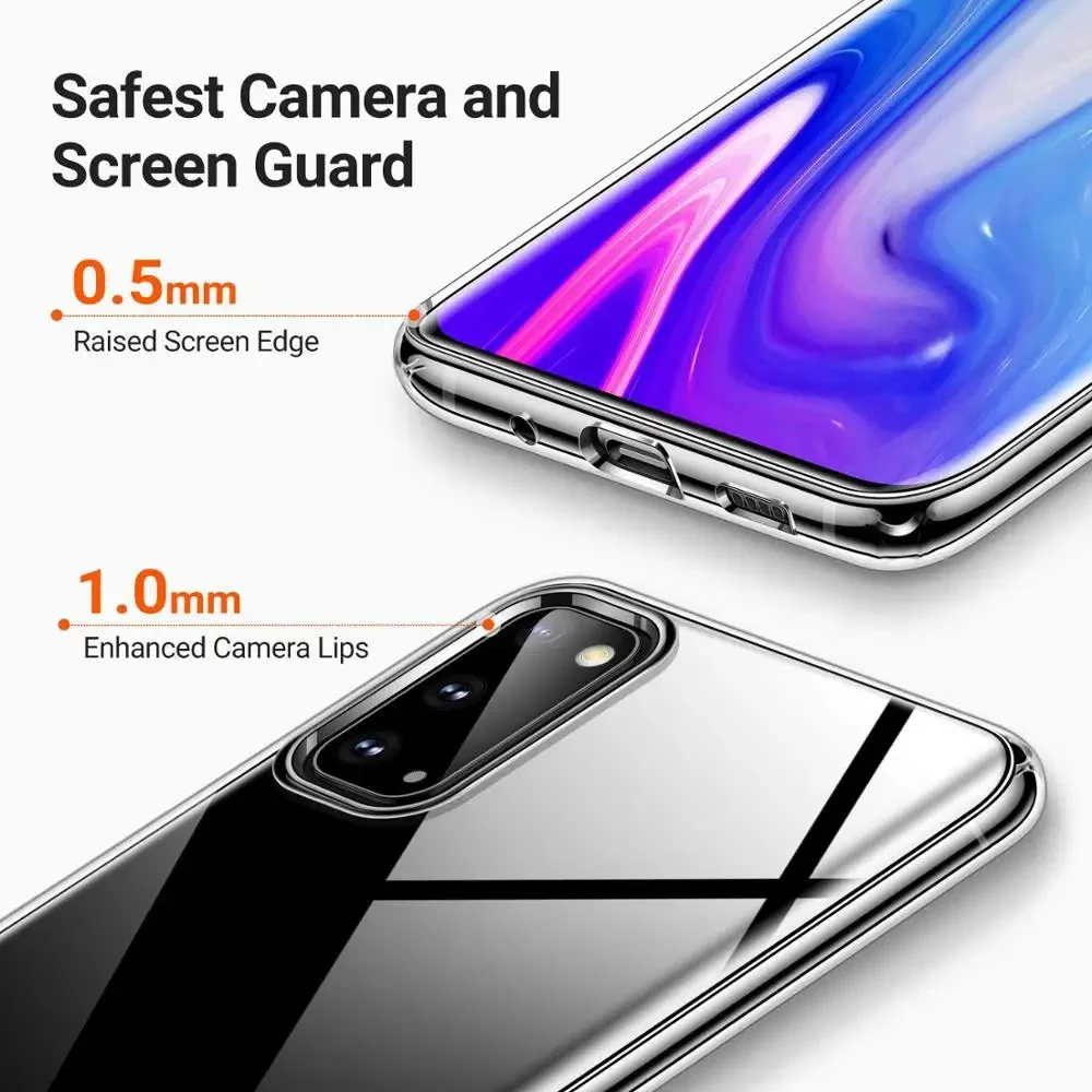 For Samsung Galaxy S10 Lite Case Slim Soft Clear TPU Phone Cases For Samsung Note 10 Lite S10Lite Note10 Lite Coque 4