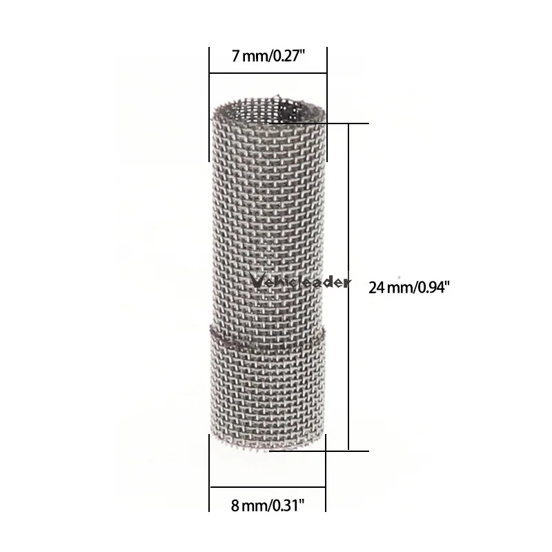 2/5/10/20/30pcs Car Glow Plug Strainer Screens For Eberspacher Hydronic Heater B/D 3/4/5 D4WSC D5WSC D5WS D5WZ 252121990113 car heater accessories glow plug burner screen mesh