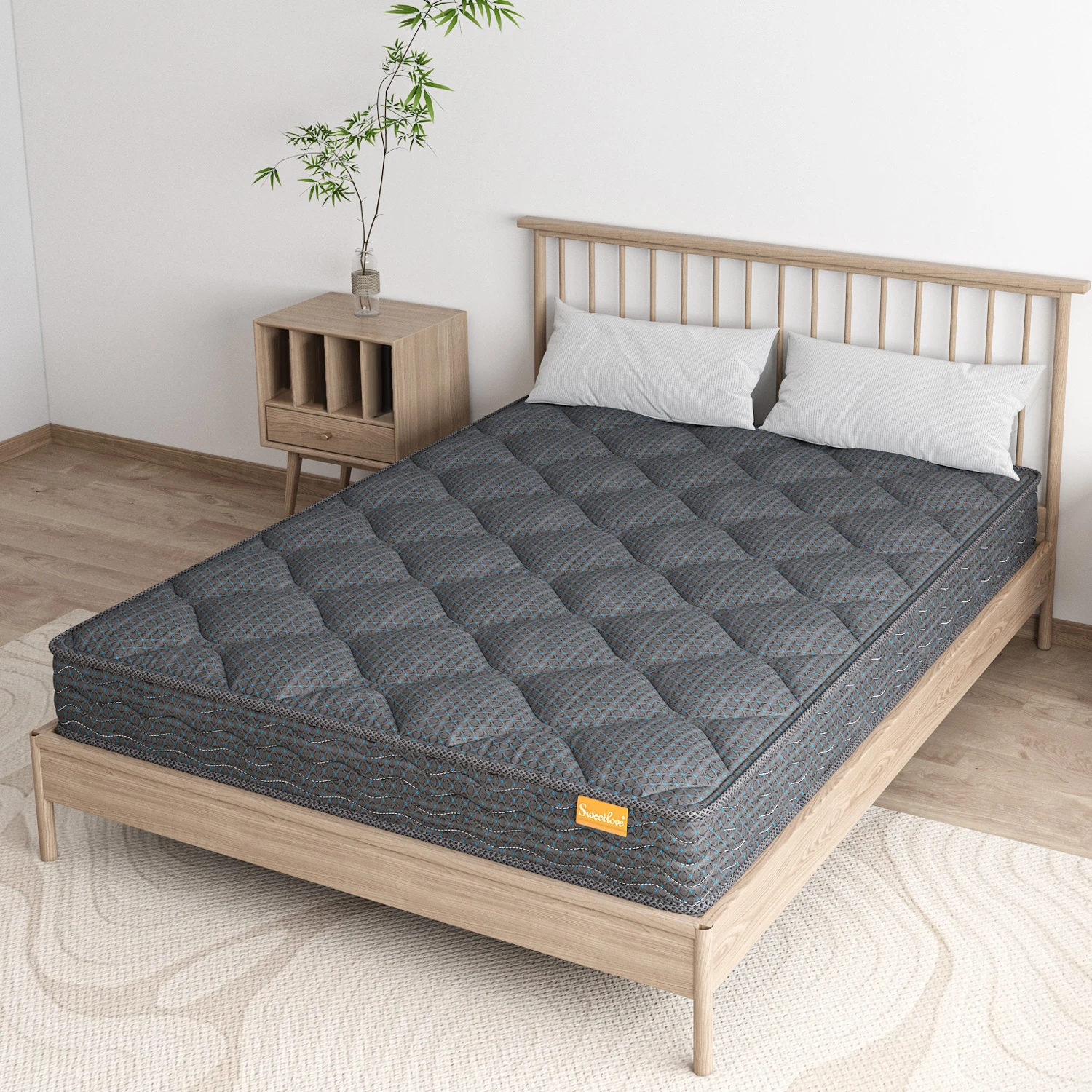 Sweetlove Single Size Mattress Bed Innerspring Foam Tight Top 16cm