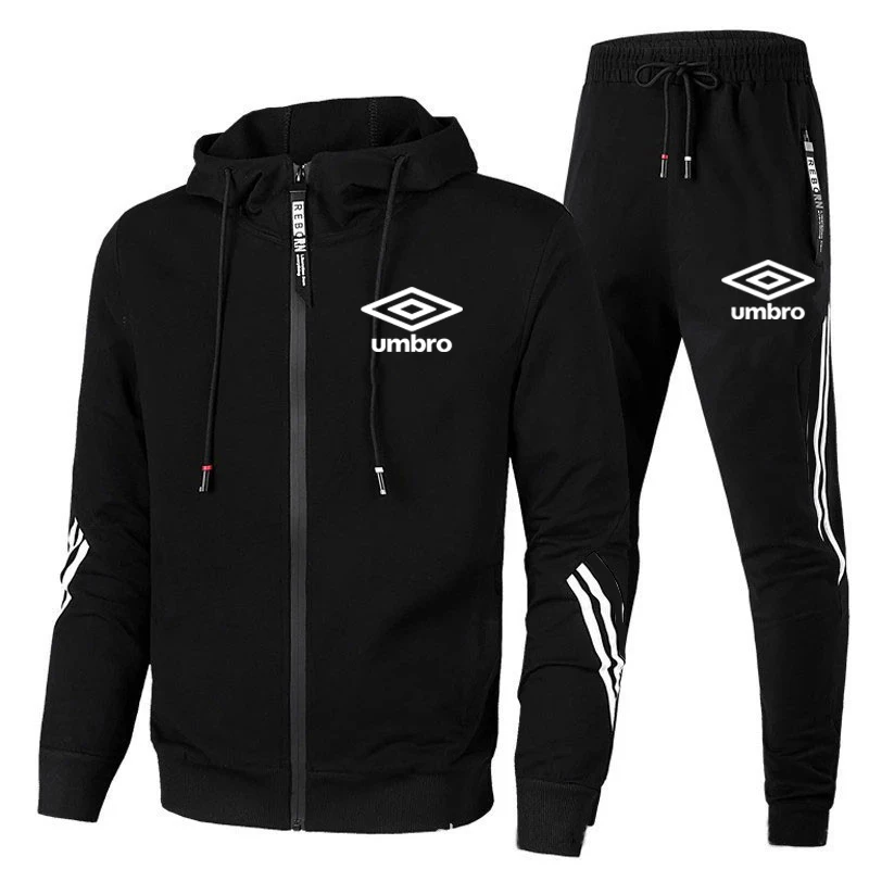 2023 Sale Umbro Mens Tracksuit Hooded Sweatshirts + Jogger Pants High Quality Gym Outfits Autumn Winter Casual Sports Hoodie Set 2023 sale umbro mens tracksuit hooded sweatshirts jogger pants high quality gym outfits autumn winter casual sports hoodie set