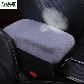 Scatola bracciolo per auto Imbottitura in peluche Copribraccio per console centrale Decorazione per interni auto Accessori per auto Interni