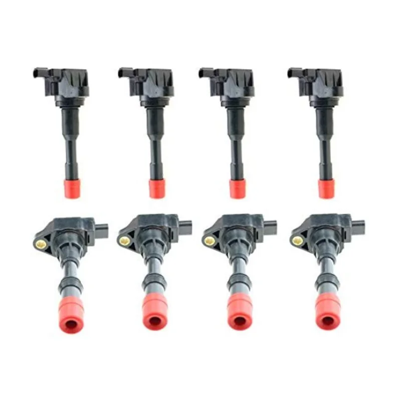

8PCS Front & Rear Ignition Coil 30520-PWA-003 30521-PWA-003 Fit For Honda CITY Civic 7 8 VII VIII JAZZ FIT 2 3 III 1.2 1.3 1.4