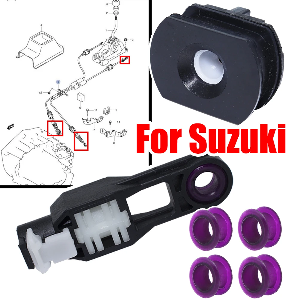 Gear Shift Cable Bushing Repair for Suzuki SX4 Swift Sport Celerio