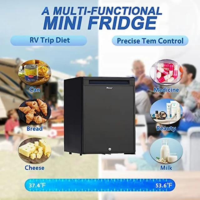 Smad Compact Mini Fridge Quiet No Noise Absorption  Refrigerator,compact/portable Refrigerator,black - Compact/portable  Refrigerator - AliExpress