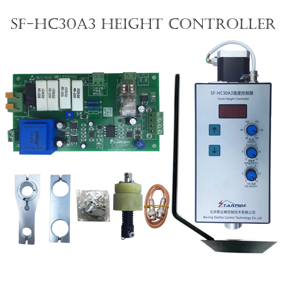 

Arc torch height controller and automatic cap, new SF-HC30A3 from SF-HC30A for plasma cutting machines and THC flame cutters