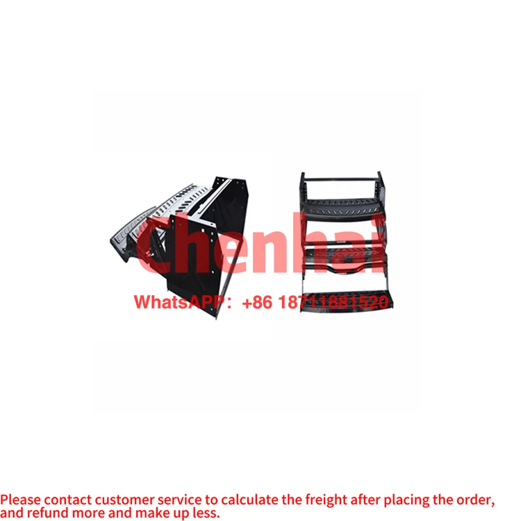 

2021 TONGFA New design 500 aluminum alloy material Three layers caravan motorhome camper trailer folding side step for rv