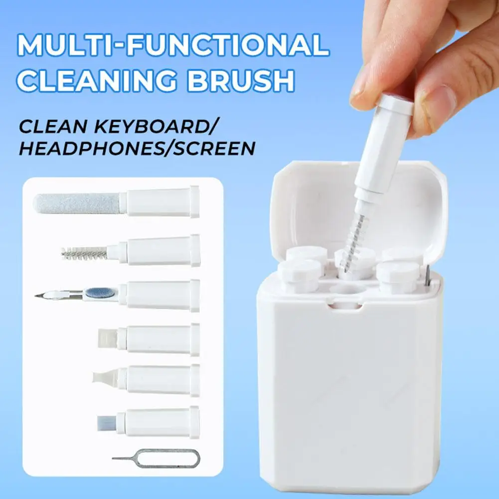 Earphone & Speaker Multi-Tool Cleaning Kit with Brush