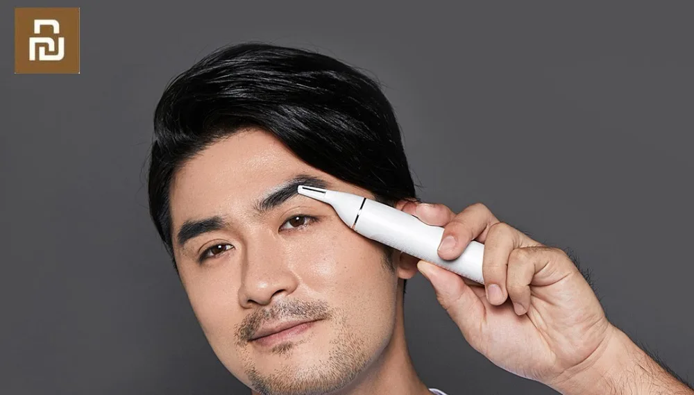 Xiomi Youpin Soocas IPX5 waterproof Nose Hair Trimmer Eyebrow Clipper Sharp Blade Cordless Nasal Cleaner for Men women 5