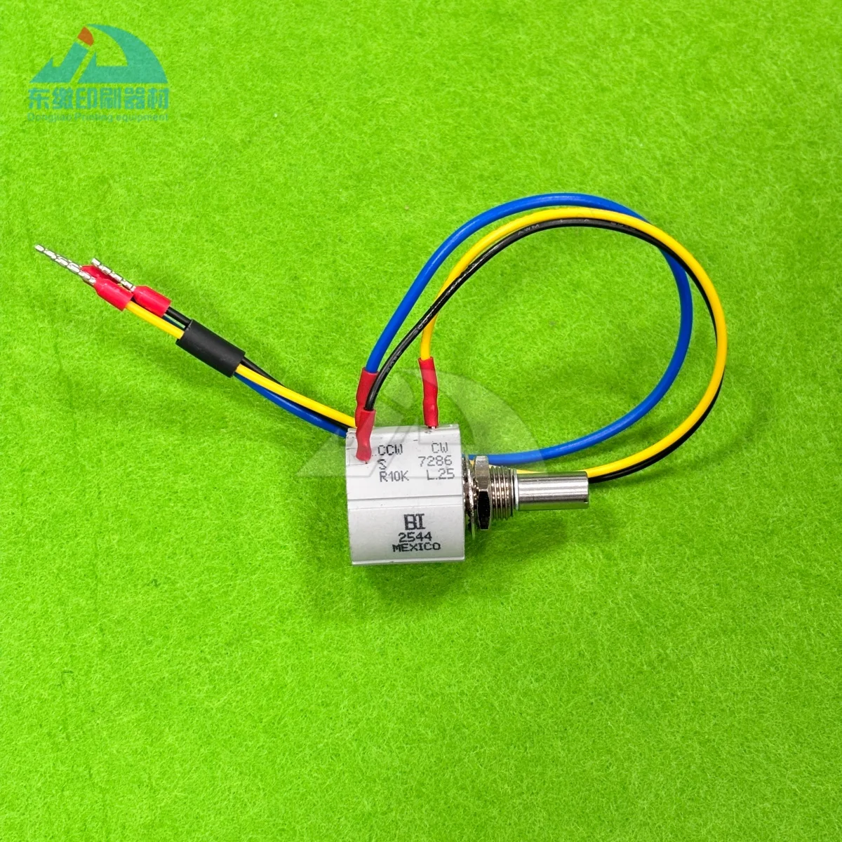 하이델베르그 CD102 SM102 SM74 PM74 인쇄 기계 부품 용 고품질 1 Pc 전위차계 71.186.5172 케이블이있는 전위차계