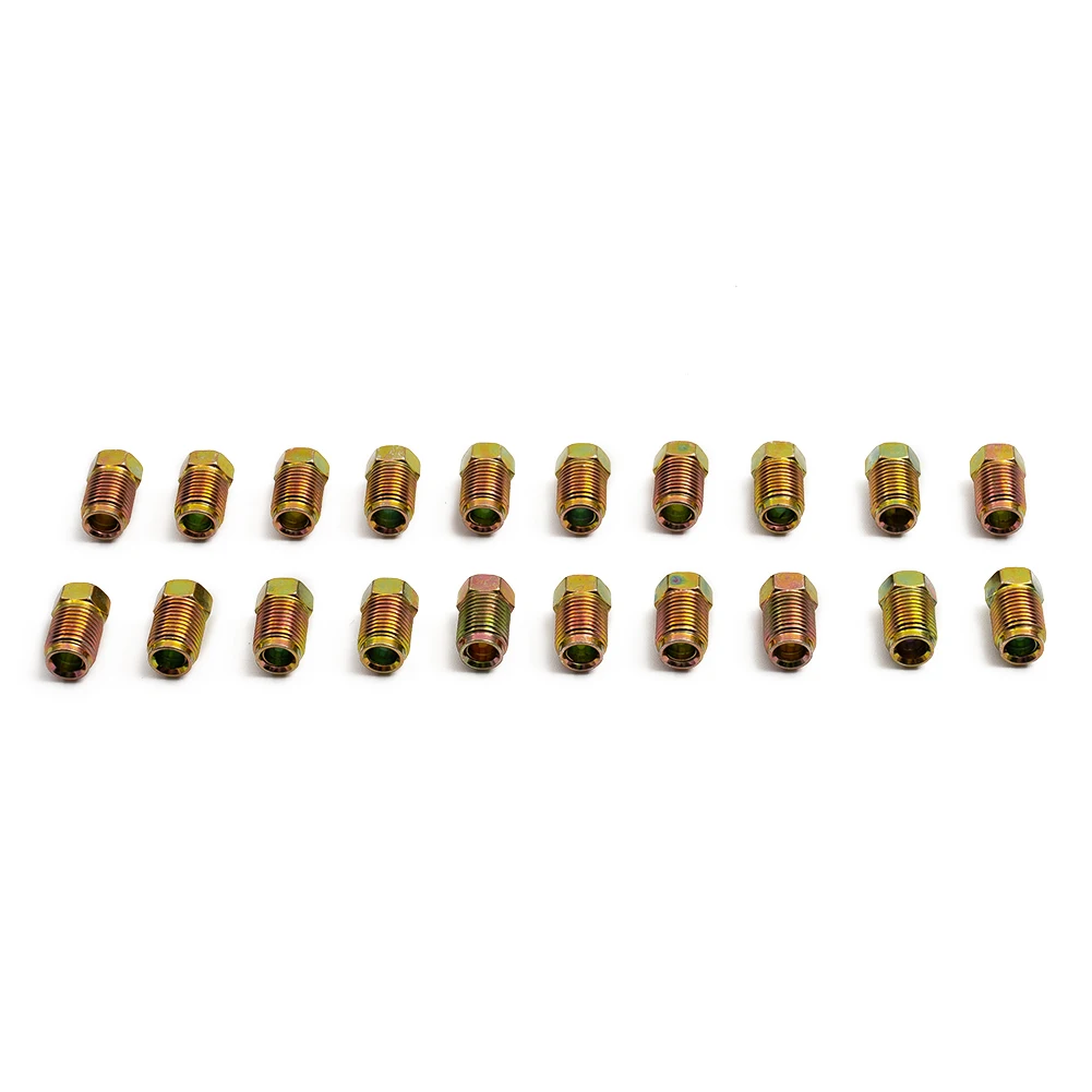 

Accessories Nuts Brake Line Fittings Brake Parts For 3/16\\\" Tube Iron Plating Zinc Kit 20x 10mm*1mm Zinc Durable