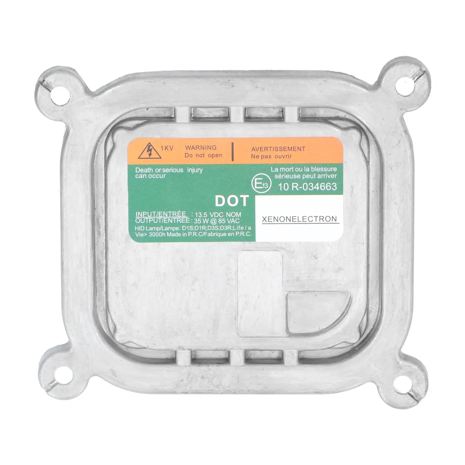 

Автомобильный HID ксеноновый балластный воспламенитель фары 10R 034663 13,5 V IP65 совместимый с моделями 2006 2007