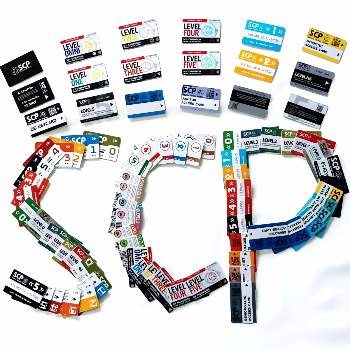 High Quantity Text Clear Letters Printed PVC SCP Hard Card Patches,top Hardboard,hardcard 8.5*5.5CM WF23461