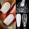 MEET ACROSS 7ml Translucency Reflective Gel Nail Polish Reflective Glitter Semi Permanent Soak Off UV Gel Nail Art Varnish 1