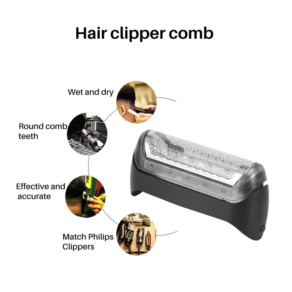 BRAUN Testina Di Ricambio Per Rasoio Elettrico MALHRREMKP 54B Black - Foto 6