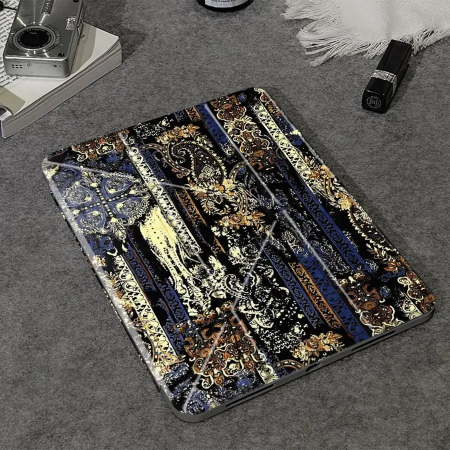 Vintage-Style Tablet Holder and Cover Case