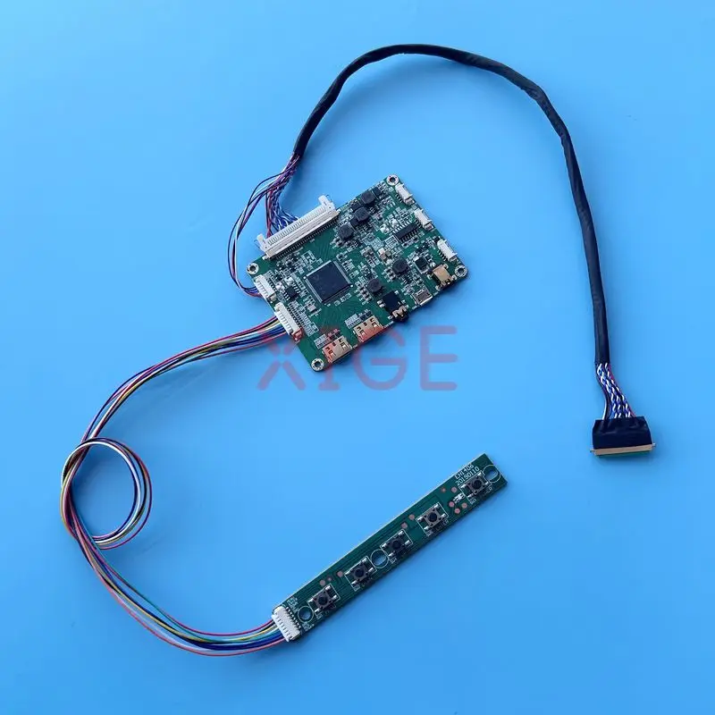 

ЖК-матричная плата драйвера подходит для B101XTN01 CLAA101WA01A N101BGE 40 Pin LVDS 10,1 "Комплект «сделай сам» HDMI-Mini USB Micro ноутбук дисплей 1366*768