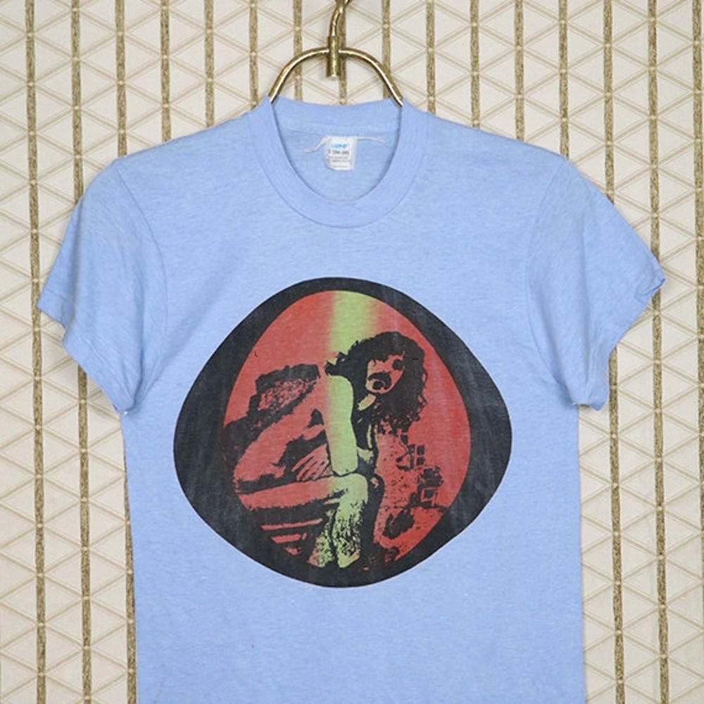 Frank Zappa T Shirt Vintage Rare Thin Blue Captain Beefheart Residenti Ween Primus Jethro Tull 1970'S Anni '70 Anni '80