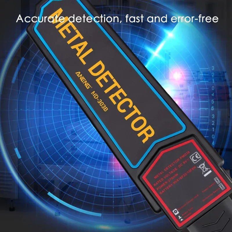 detector de metales de profundidad oro Sensitivity Metal-Finder Electronic Probe Pinpointing Scanners Portable Metal Detector