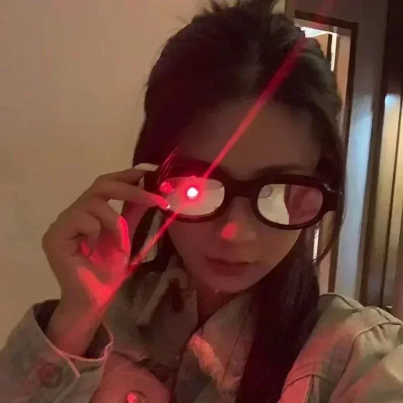 New LED Tech Glasses Conan Terminator Personalised Dress Up Spooky Prom Performance Glasses for Halloween Party Cosplay Gifts