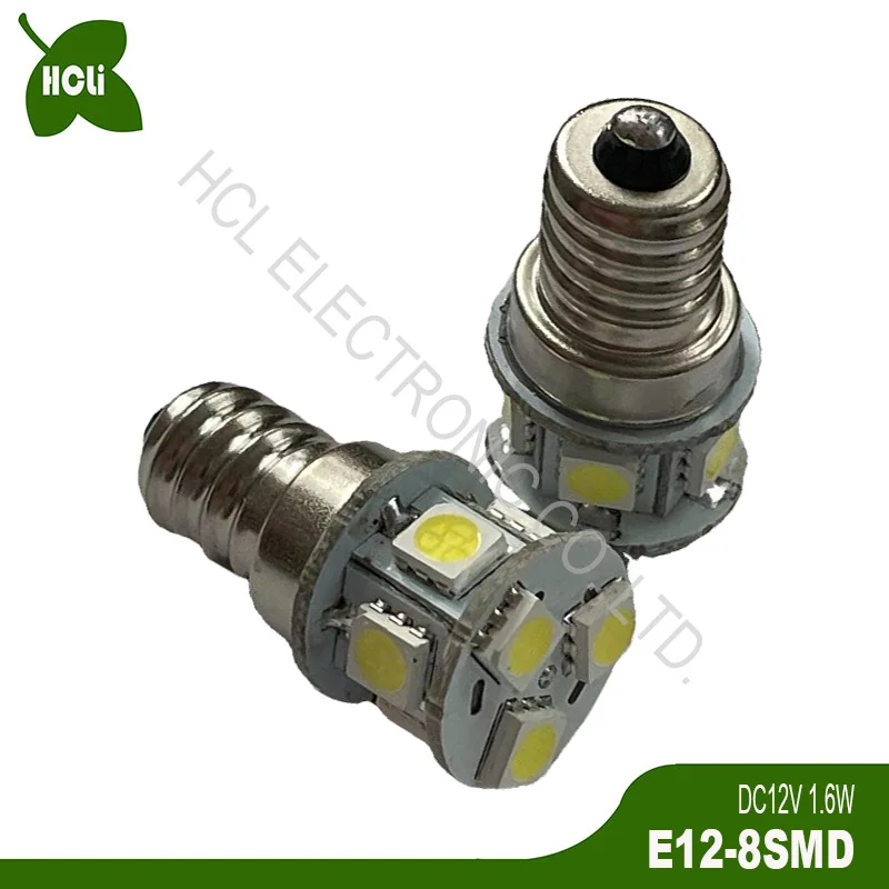 

High quality DC3V 4.5V 6.3V 9V 12V 24V E12 Led Light Bulb Lamp High-grade Interior Decorative Lighting free shipping 20pcs/lot