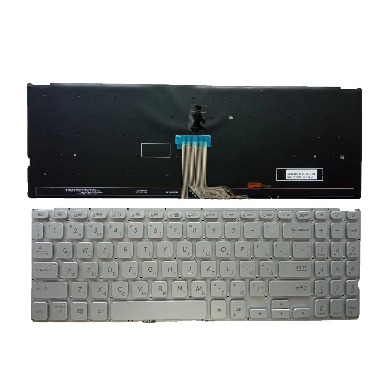 

Новая русская клавиатура с подсветкой для ASUS X512 X512FA V5000F V5000 F512 S512 S512F