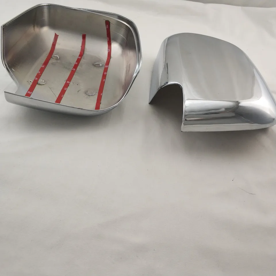 Pair Of Chrome Mirror Covers For Toyota Hilux SR/SR5/Workmate 2015+ Models