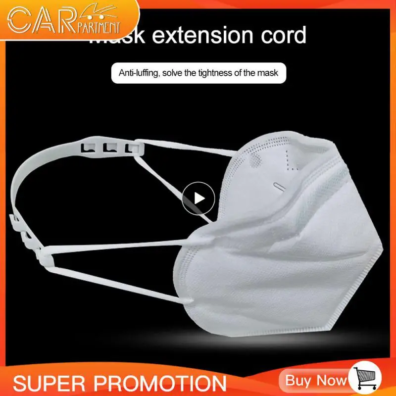 

face mask clip Extension Hook Adjustable Ear protector Strap Extender Belt Reusable Silicone Masks Buckle Holder lanyard