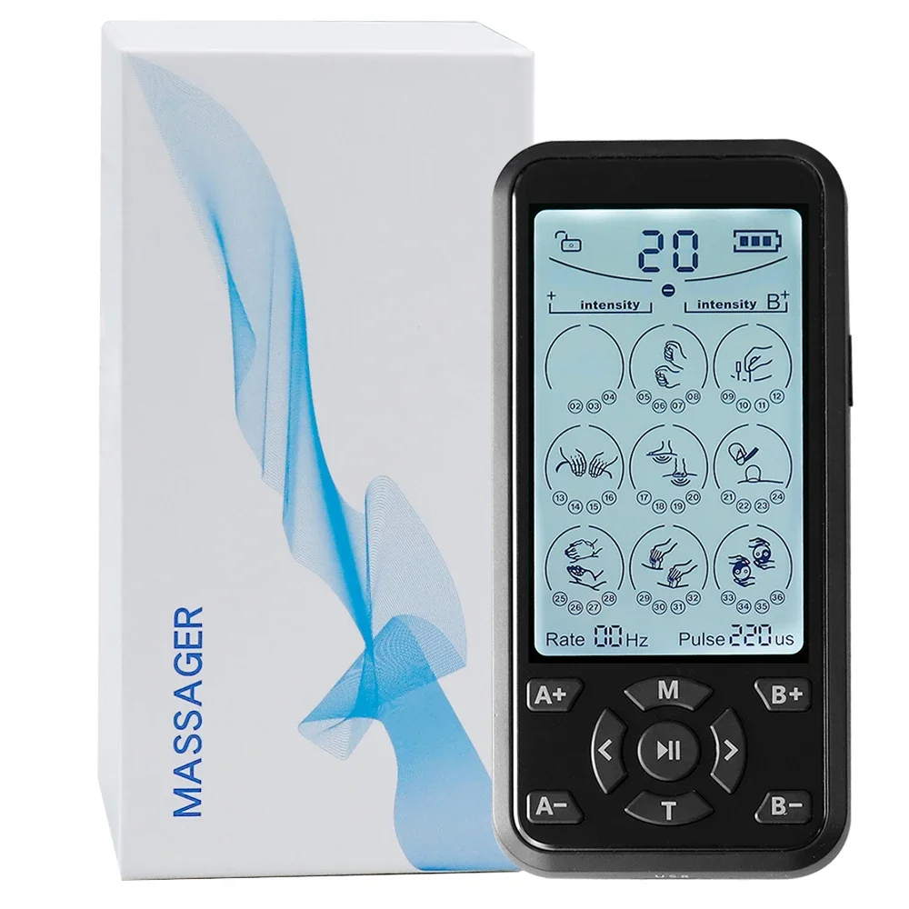 36ModesElectricalTENSMuscleMassagerStimulatorAcupunctureEMS