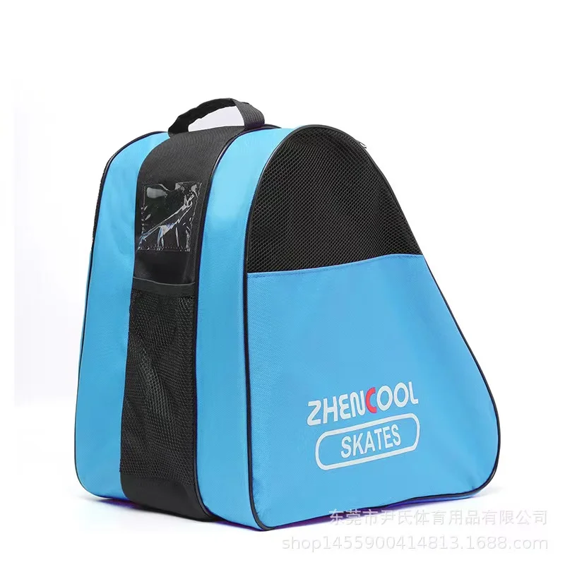 3 Layers Breathable Skate Carry Bag Triangle Shoulder Case Skating Bag for Kids Women Men Roller Skating Inline Skates Ice Skate