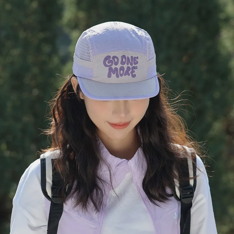 야외 스포츠 모자 여성 패션 캐주얼 힙합 모자 경량 빠른 건조 러닝 모자 여름 통기성 야구 모자