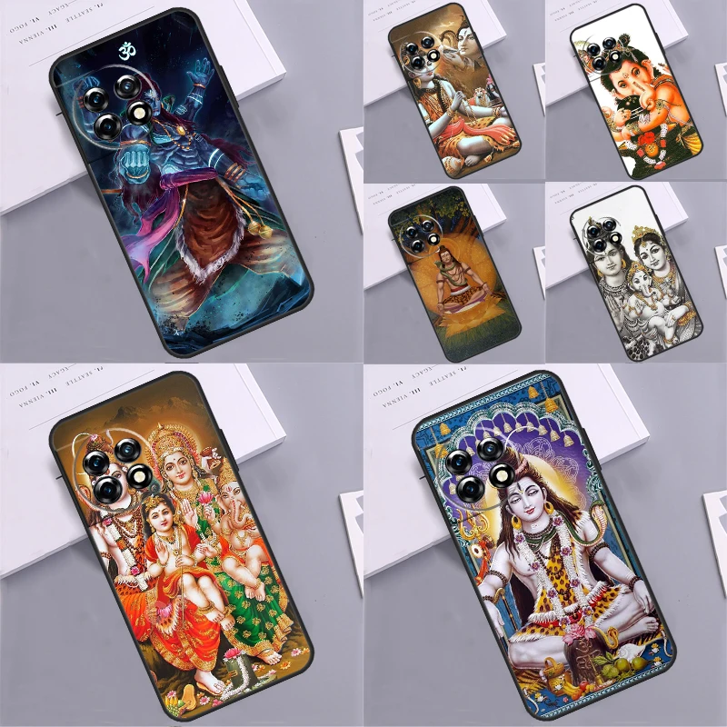 God Diety Indù Ganesha Shiva Funda Per Oneplus Nord 3 2T Ce 2 Lite N10 N20 N30 Oneplus 11 8T 10T 9Rt 10R 8 9 10 Pro Case