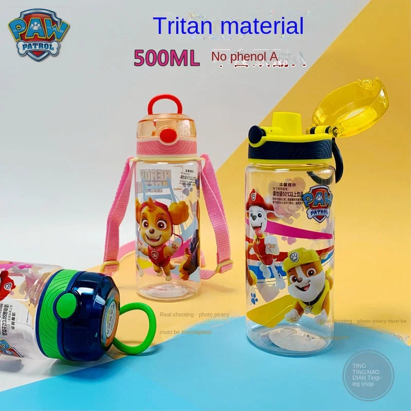 Paw Patrol Water Sippy Cup Kids Water Bottle for School Boys Girl Cup with  Straw Cute Cartoon Leakproof Water Bottles Outdoor - AliExpress