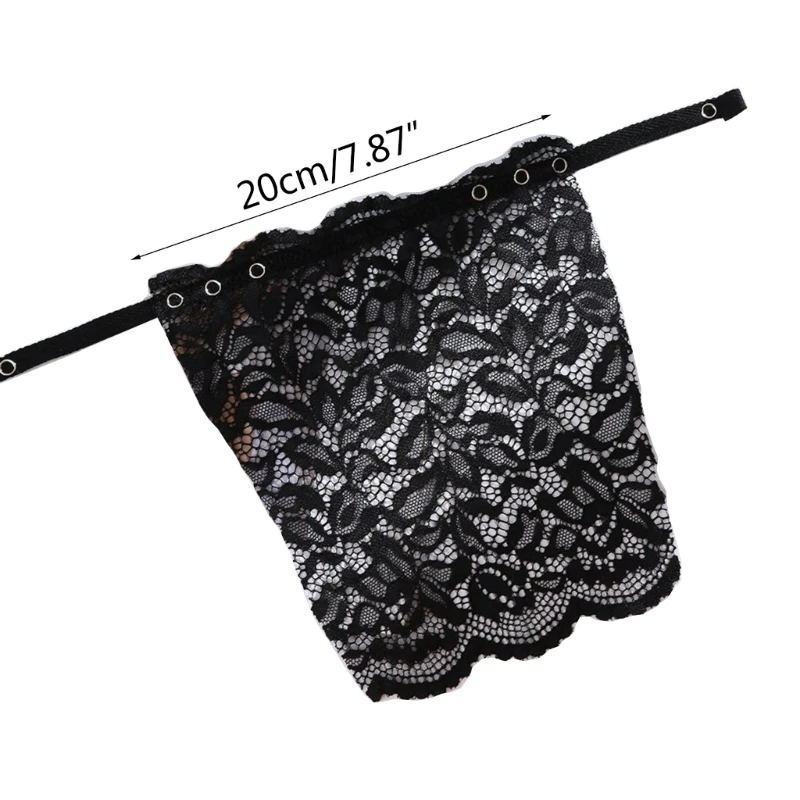Ladies Lace Camisole Clip-On Mock Fashion Bra Insert Overlay Modesty Panel Vest Anti Peep Invisible Bra for Summer 6pcs women tank tops,lace camisole tops