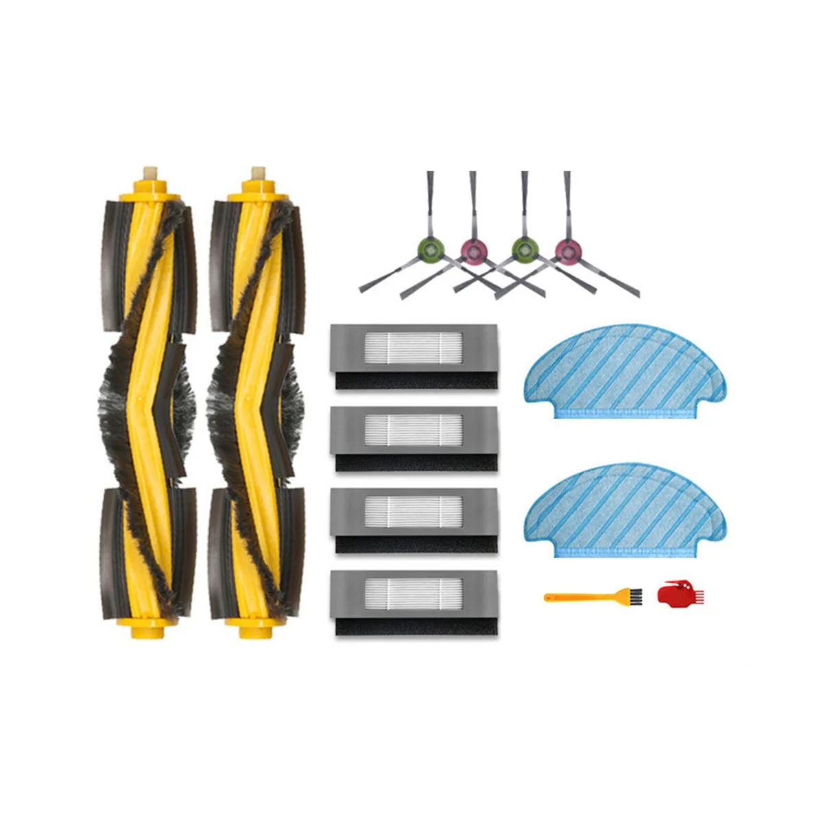 

HEPA фильтр, боковая щетка основная щетка, насадка на швабру для пылесоса ECOVACS Deebot T9 AIVI T8 AIVI N8 Pro 920 950
