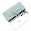 New Vintage Women's Long Wallet European and American Fashion Mobile Phone Bag PU Pido Card Clutch Coin Purse 4