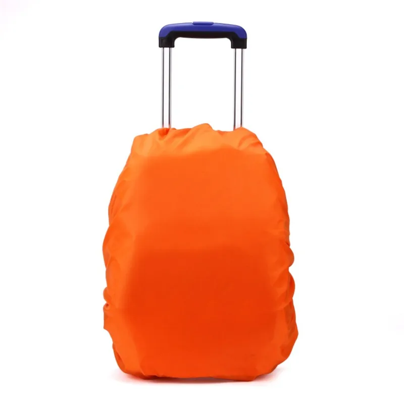 Children's Waterproof Backpack Rain Cover Outdoor Sport Night Cycling Safety Light Rain Cover Case Bag Camping Hiking 35L 5