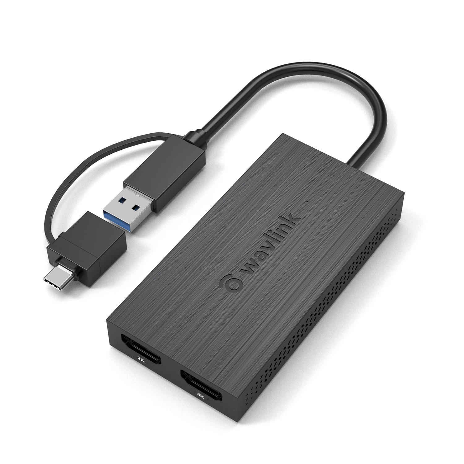 Wavlink USB 3.0 to Dual HDMI 4K Video Graphic Adapter  HDTV/Projector/Monitor USB C Display Adapter For Windows 7/8/8.1/10 Mac OS  - AliExpress