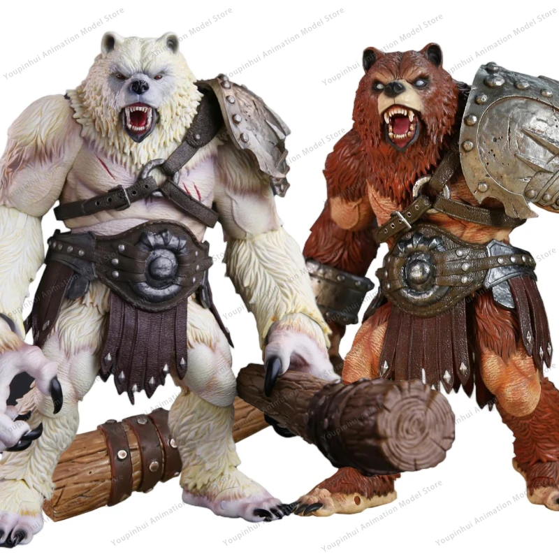In Stock】Memory Toys Adventurer World Brown White Bear Man