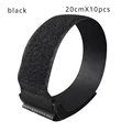 20cm black 10 pcs