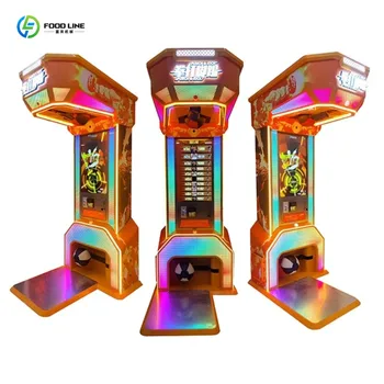Macchina da gioco arcade di boxe sportiva con gettoniera, console elettronica per pugilato e calci, prezzo competitivo