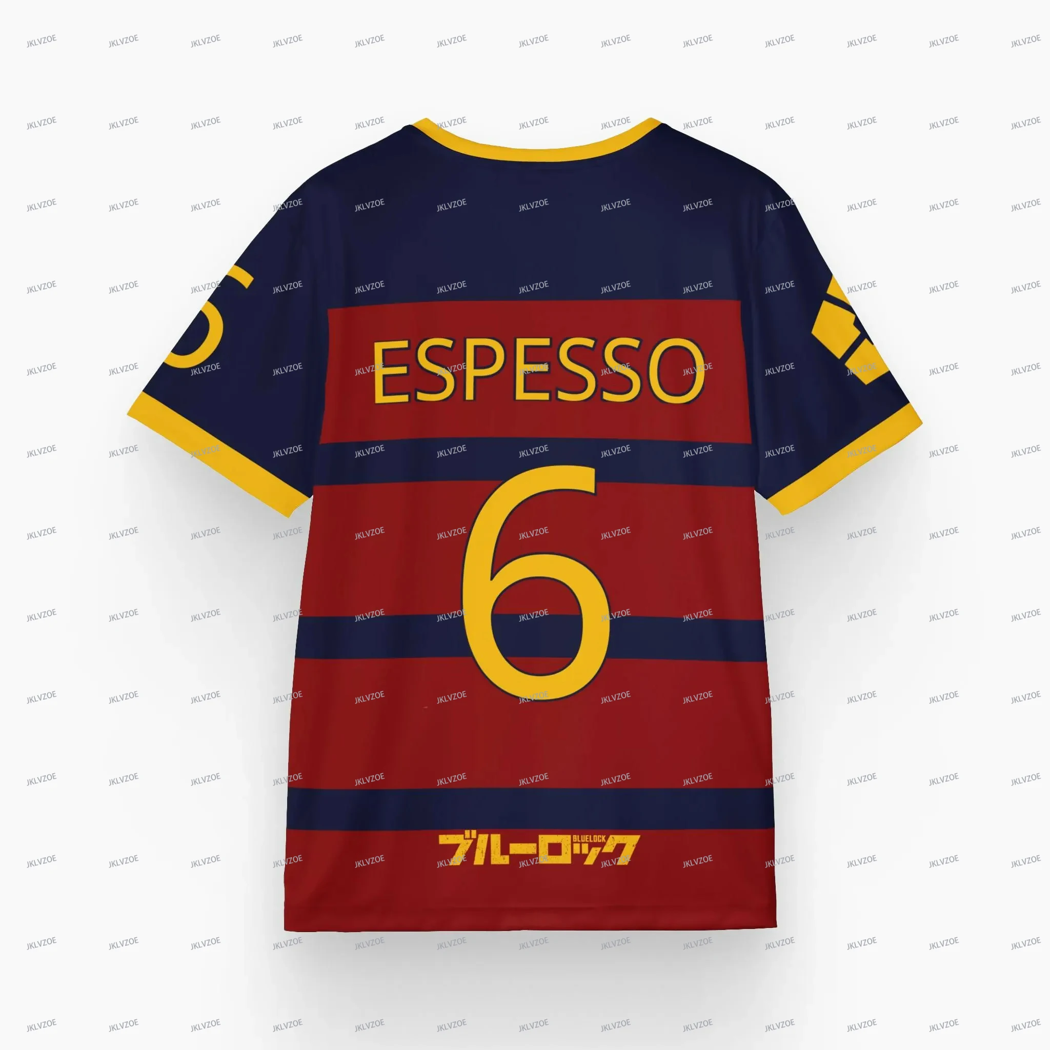 Blue Lock FC Barcha Football Jersey Meguru Bachira Cosplay T-shirt Daily Fashion Women's Men's Oversized Streetwear 3