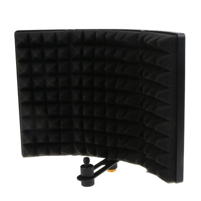 

Microphone Isolation Shield Broadcast Noise Reduction Equipment Studio Acoustic Soundproofing Panels Wedges Soundproof